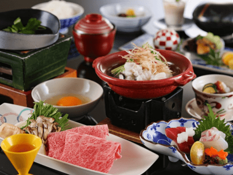 6～7月　悠遊（和食コース）　ご夕食一例