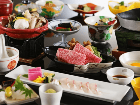 9~10月 悠遊(和食コース) ご夕食一例 9~10月 悠遊(和食コース) ご夕食一例