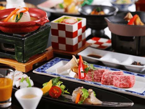 1月　開運会席和洋　ご夕食一例