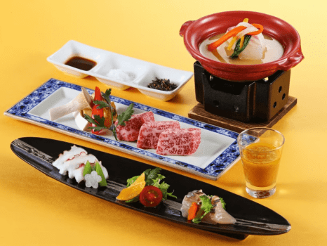 1月　開運会席和洋　ご夕食一例
