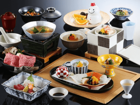 11月~1月5日 黒毛和牛御膳 ご夕食一例 11月~1月5日 黒毛和牛御膳 ご夕食一例
