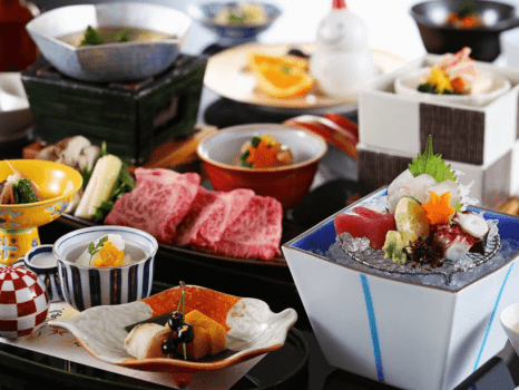 11月~1月5日 旬菜会席 ご夕食一例 11月~1月5日 旬菜会席 ご夕食一例