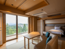 別墅結楽｜７Ｆ｜銀泉露天付き和洋室[7.5畳+TW]（禁煙/70㎡）