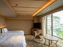 別墅結楽｜ツイン【ガーデンビュー】（45平米）（禁煙）