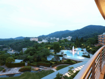 中央館｜５～８Ｆ｜和洋室[10畳+TW+ﾘﾋﾞﾝｸﾞ]ｶﾞｰﾃﾞﾝﾋﾞｭｰ（禁煙/87㎡）一例