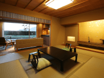 中央館｜３Ｆ｜和洋室[10畳+TW]ｶﾞｰﾃﾞﾝﾋﾞｭｰ（禁煙/87㎡）