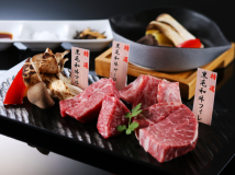 黒毛和牛三種食べ比べ