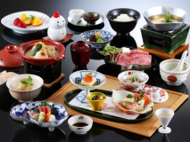 11月4日～1月31日　黒毛和牛御膳　ご夕食一例