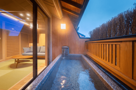 [Main building] Junior suite with open-air bath Suisen-no-ma