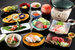 季節の和会席♪ゆったり「竹」会席一例