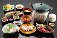 季節の和会席♪のんびり「梅」会席一例