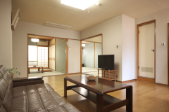 広々とした和室１２畳