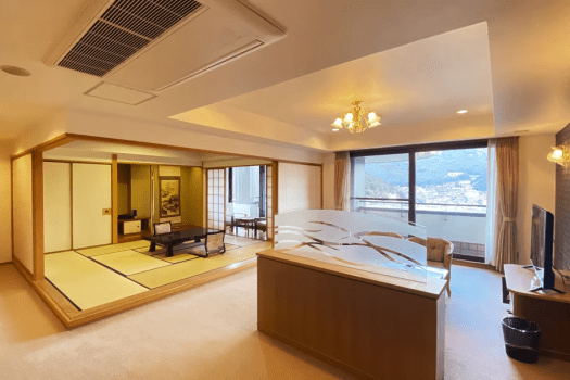 14Fに位置する絶景ロイヤルスイート　ビスタ