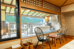 【紗々羅館】夜景が綺麗な露天風呂付客室