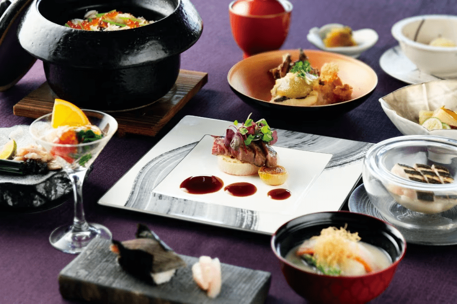 【カウンター席/基本会席】瀬戸内の旬な食材をふんだんに使用し、和と洋それぞれの魅力を丁寧に引き出した創作会席