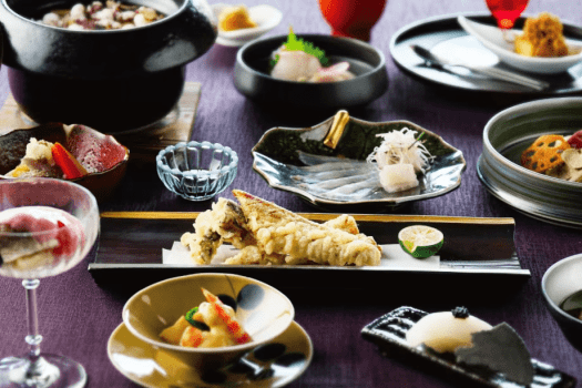 季節の特々撰会席(一例)