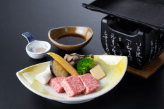 選べる◎飛騨牛120ｇ朴葉味噌orしゃぶしゃぶ◆飛騨牛付き会席料理◆【部屋食】【色浴衣】【貸切温泉】