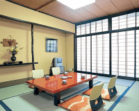 トイレ付確約お部屋の広さはお任せ和室（食事会場囲炉裏端）