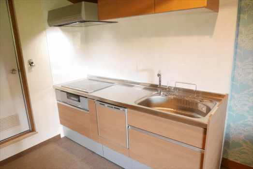 Japanese-Style Studio Room with Full-size Kitchen and Lounge