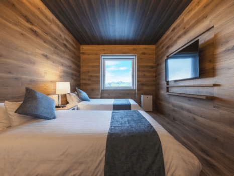 【Residential Triple】Bedroom with Living Area 50㎡ / Bathroom Included / Non-Smoking