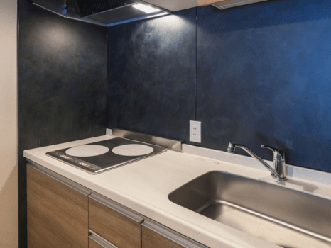 【Residential Triple】Bedroom with Living Area 50㎡ / Bathroom Included / Non-Smoking