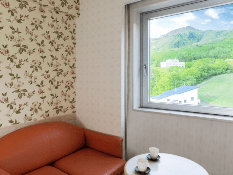 【Mountain View Twin】 5th floor and above / Western-style room / With bath