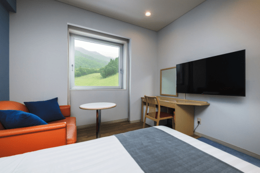 【Mountain View Twin】 5th floor and above / Western-style room / With bath