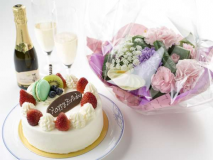 【記念日プラン】特別な日を素敵にお祝い♪夕食１品追加＆記念日特典～旬彩創作ディナー「RURI」