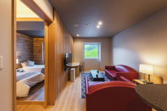 【レジデンシャルトリプル】リビング付ベッドルーム50㎡／バス付　禁煙