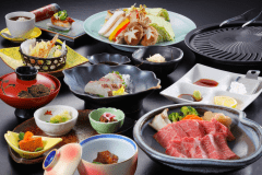 幻の希少部位「米沢牛シャトーブリアン」鉄板焼き膳