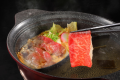欲張りにどちらも味わう！2つの名物料理「温玉すきやき×源泉しゃぶしゃぶ膳」