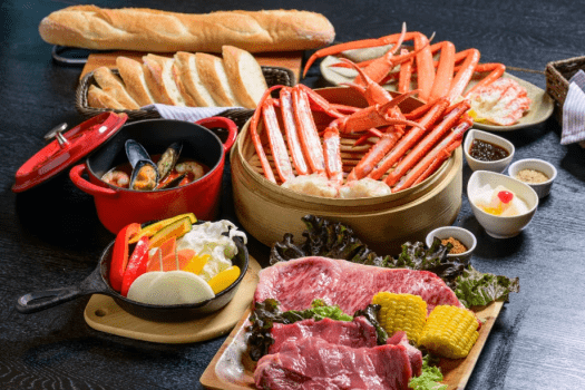 【1泊2食】＜シーズナル＞紅ズワイガニ＆黒毛和牛BBQプラン～&rdquo;紅&rdquo;と&rdquo;黒&rdquo;の饗宴。この時期ならではの美味堪能！欲張りメニュー～