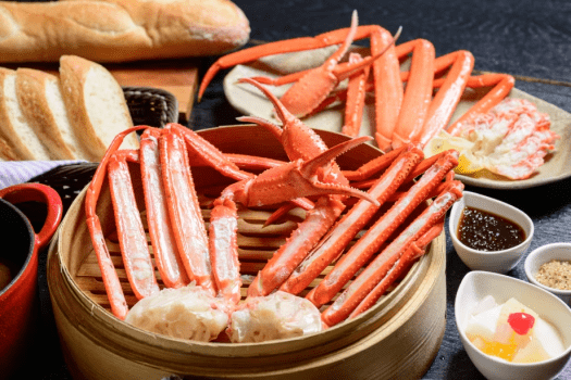 【1泊2食】＜シーズナル＞紅ズワイガニ＆黒毛和牛BBQプラン～&rdquo;紅&rdquo;と&rdquo;黒&rdquo;の饗宴。この時期ならではの美味堪能！欲張りメニュー～