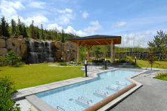 【2ベッド・サンセットドーム】直径7ｍ＜”ガーネット”＞ドーム型テント