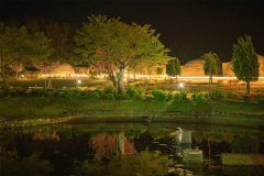 【2ベッド・サンセットドーム】直径7ｍ＜”ガーネット”＞ドーム型テント