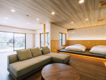 デラックススイート（インサイドビュー）　お部屋