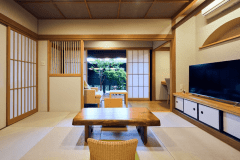 スタンダード和洋室（インサイドビュー）離れ・源泉かけ流し内湯・露天風呂付