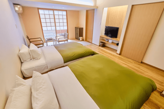 【和風モダン】ツイン（12畳）露天風呂付・離れ