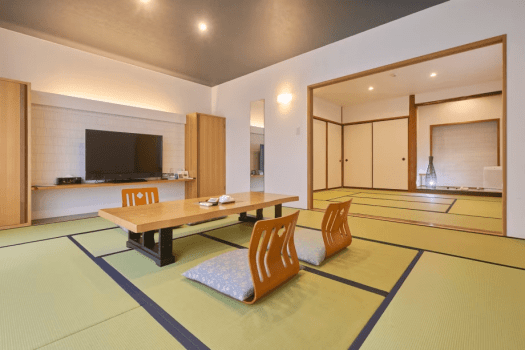 【和室】10畳＋8畳　内湯＋露天風呂付・離れ