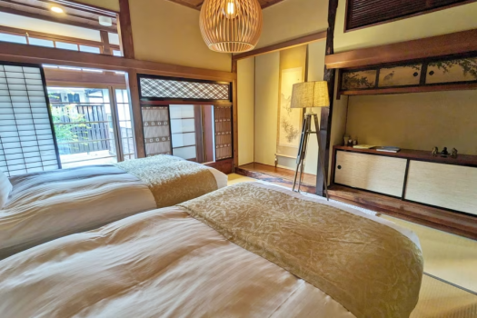 【新房Ｂ】床鋪配備了西蒙斯（Simmons）中特別被高級飯店採用的Beautyrest Luxe床墊。