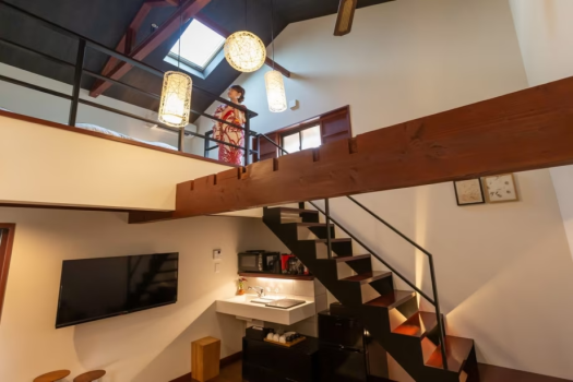 【倉庫】充滿玩心，如同秘密基地般的房間。