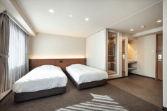 ■2024年誕生■ニュースタイル／スーペリアツイン＜独立バスルーム＞　photo：hasegawa Kenta