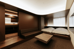 ■2024年誕生■デラックスモダン／ツイン＜独立バスルーム＞　photo：hiroki isohata