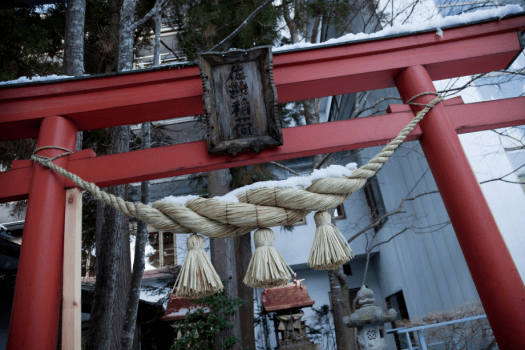 【新年お正月限定コース】旅館内の神社参拝も。