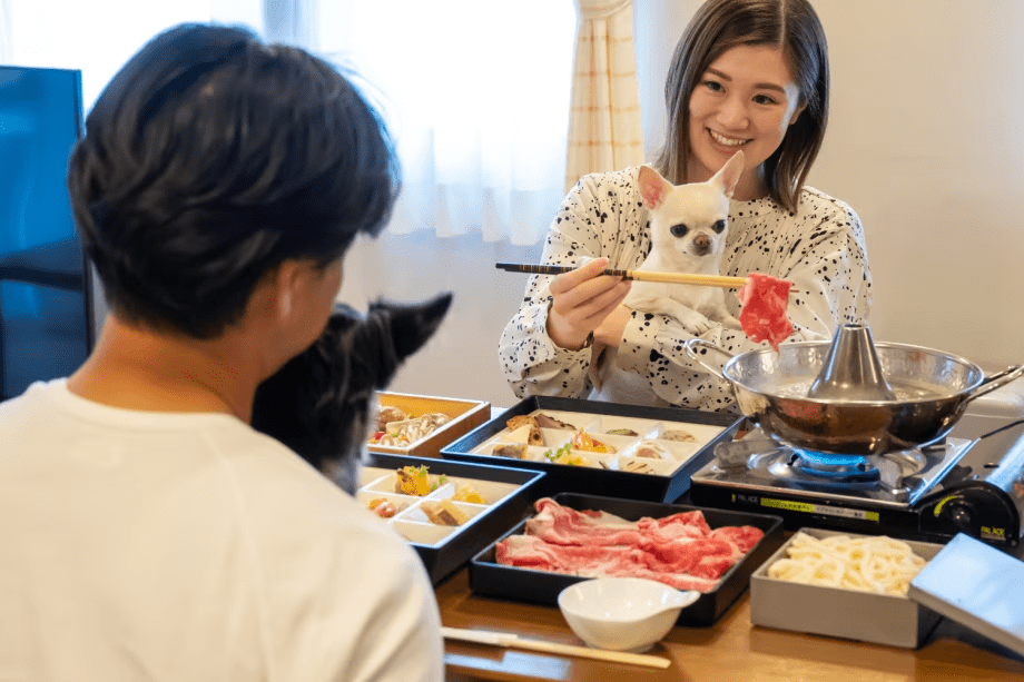 【ご夕食：お部屋でしゃぶしゃぶ】