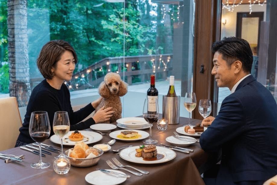 【4月限定の大人の休日】基本料金で夕食を無料グレードアップ！春の那須で静かな美食旅《1泊2食付/お部屋食》