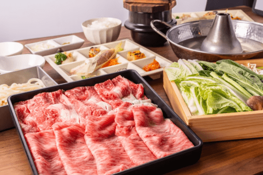 【食事】グレードアップしゃぶしゃぶ