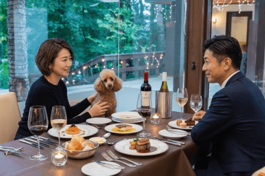 【4月限定の大人の休日】基本料金で夕食を無料グレードアップ！春の那須で静かな美食旅《1泊2食付/お部屋食》