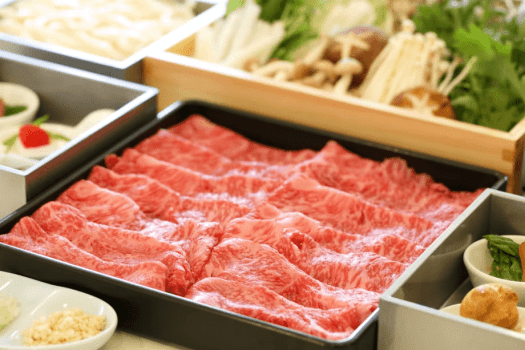 甘くとろける【栃木県産牛】のしゃぶしゃぶ 甘くとろける【栃木県産牛】のしゃぶしゃぶ