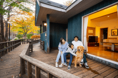 【DXスイート・ヴィラ】大型犬でも、大人数でも広々快適に♪